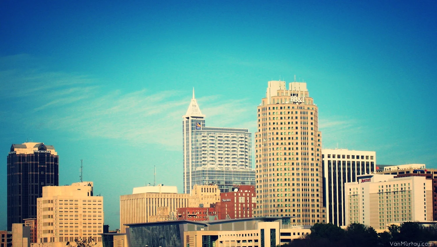 Raleigh skyline